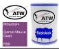 Preview: Mitsubishi, Garnet Mauve Pearl, R99: 500ml Lackdose, von ATW Autoteile West.